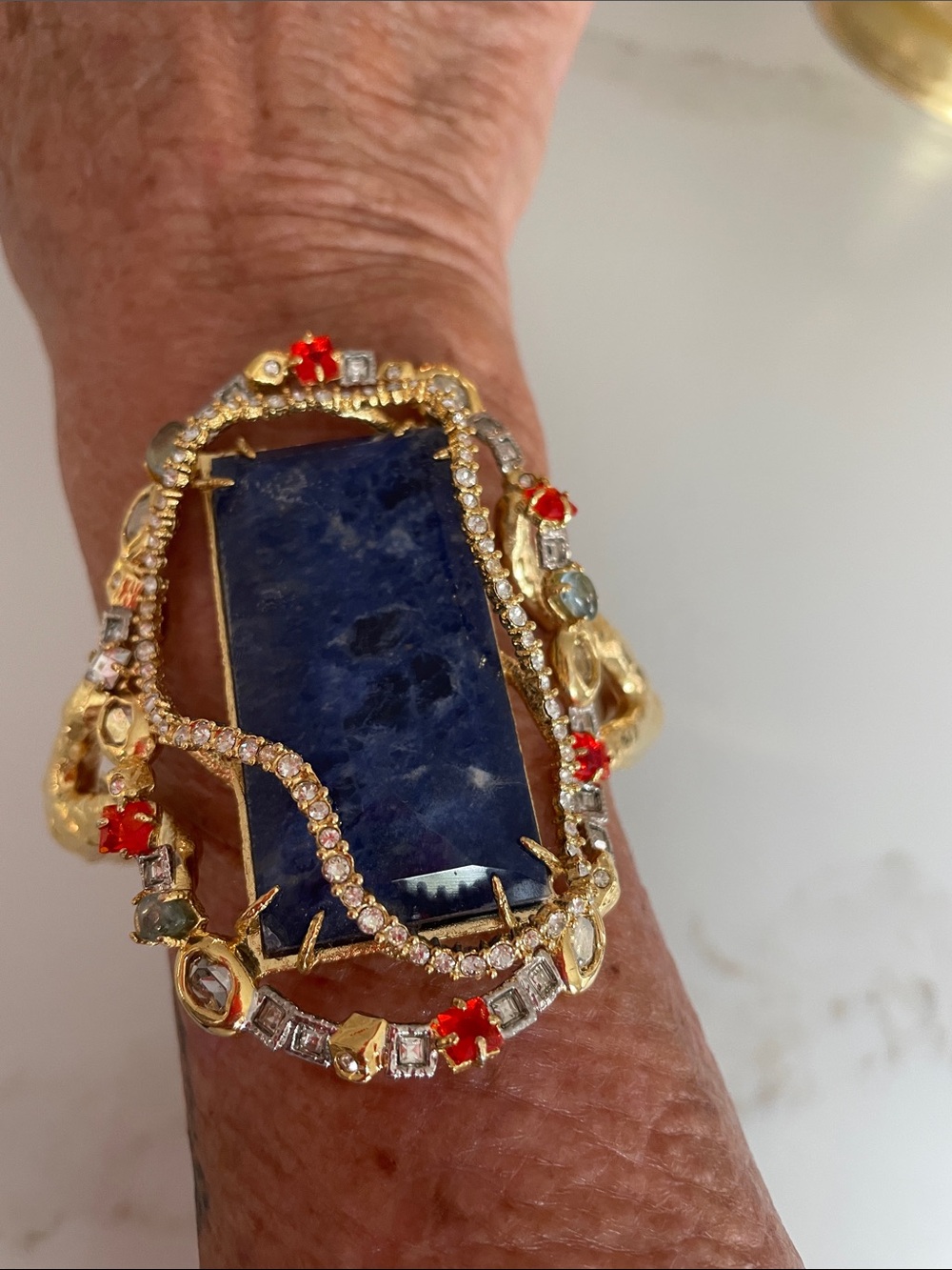 Alexis Bittar lapis lazuli bracelet - Picture 11 of 16